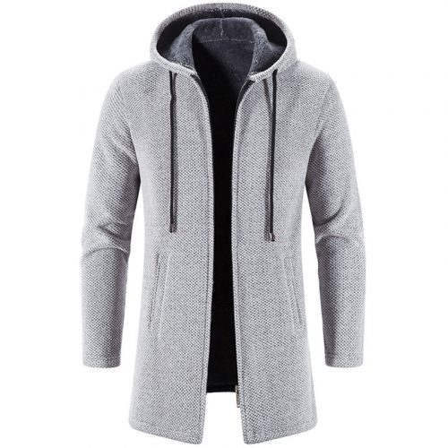 Autumn And Winter Cashmere Men's Cardigan Chenille Outer Sweater Sweater Sweater Coat Windbreaker 4