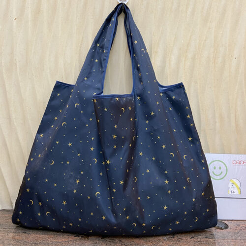 Reusable Foldable Shopping Bag High Quality Large Size Tote Bag  Eco Bag Waterproof T-shirt Bag Shopkeeper Bags Handbags 2