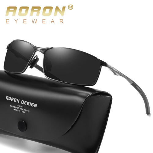 Aoron Polarized Sunglasses Mens/Women Driving Mirror Sun Glasses Metal Frame Goggles UV400 Anti-Glare Sunglasses Wholesale 1