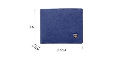 New Men Wallets Fashion Fresh Fishon Designer's Purse Multi Card Position Wallet Men Leather Purse Men Carteira Billetera Hombre 3