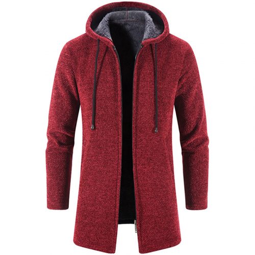 Autumn And Winter Cashmere Men's Cardigan Chenille Outer Sweater Sweater Sweater Coat Windbreaker 3