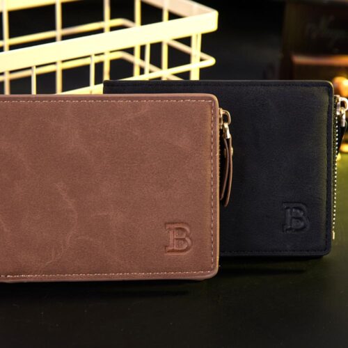 Small Mens Wallet Men Wallets Purse Men Walet Men Purse Mini Slim Vallet Card Holder Thin Money Bag for Men with Coin Pocket 5