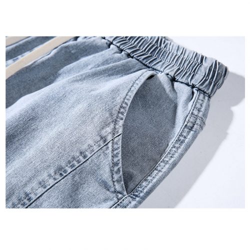 New Loose Men Jeans Male Trousers Simple Design High Quality Cozy All-match Students Daily Casual Straight Denim Pants S-5XL 4